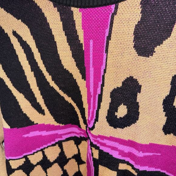 Vintage 80’s Marie St. John 100% Wool Sweater Sz Medium NWT - Picture 2 of 9